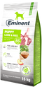 Eminent Dog Puppy Lamb & Rice 15kg – hypoalergenní krmivo pro štěňata s jehněčím a rýží, vhodné pro citlivé trávení.