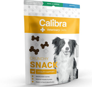 Calibra VD Dog Snack Vitality Support, 120 g, pamlsek pro podporu vitality psů.