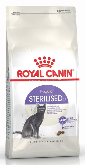 Royal Canin Feline Sterilised 10kg – Kompletní krmivo pro sterilizované kočky, podpora zdravé hmotnosti, balení 10kg.