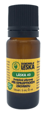 LÁSKA 40, Při epileptickém záchvatu, 10 ml, podpora při epilepsii.