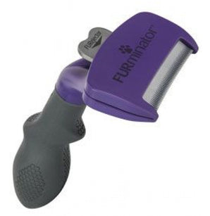 FURminator hrablo M/L Long Hair pro kočky – hrablo pro dlouhosrsté kočky střední a velké velikosti, odstranění podsady, péče o hustou srst, nástroj proti línání a zacuchání