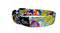 Obojek DINOFASHION Cik Cak softshell 45/3cm: Softshellový obojek pro psy s cik cak vzorem, šířka 3 cm, délka 45 cm.