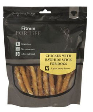 Pochoutka FFL dog treat kuřecí tyčinka obalená treskou pro psy, 400 g.
