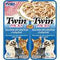 Churu Cat Twin Packs Tuna&Chick&Scallop in Broth 2x40g – Kočičí pochoutka s tuňákem, kuřetem a hřebenatkami, 2x40g.