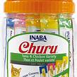 Churu Cat Tuna&Chicken Varieties 50P – Různé příchutě tuňáka a kuřete pro kočky, balení 50P.