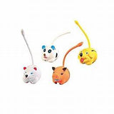 Hračka pes Zvířátka s ocáskem mix 6cm – Plyšová zvířátka s ocáskem pro psy, mix barev, 6cm.