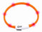 Obojek USB Visio Light LED nabíjecí 35cm oranžový – Nabíjecí LED obojek USB Visio Light, oranžový, délka 35 cm.