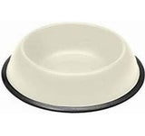 Miska kovová protiskluz MIRA KC 78 Ivory 1,5l - Kovová miska pro psy, objem 1,5l, protiskluzová, barva Ivory.