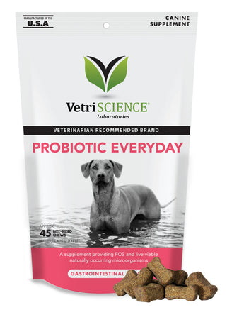 VetriScience Probiotic Everyday, probiotikum pro psy, 45 ks, podpora trávení.