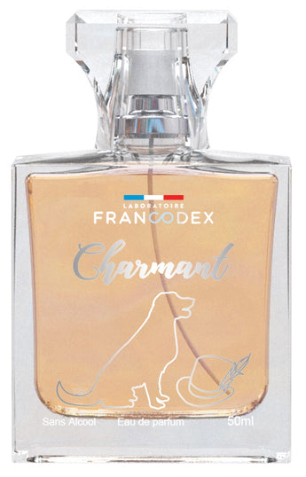 Francodex Parfém CHARMANT, pro psy, 50 ml, jemná a svěží vůně.