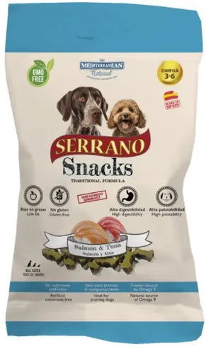 Serrano Snack for Dog-Salmon&Tuna 100g