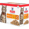 Hill's Science Plan Adult kuře & krůtí 12 x 85 g – Krmivo pro dospělé kočky s kuřetem a krůtou, balení 12 x 85 g.