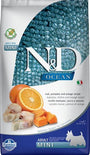 N&D OCEAN DOG Adult Mini Cod, Pumpkin & Orange 2,5kg