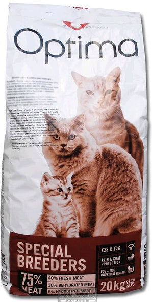 OPTIMA nova Cat STERILISED 20 kg – Krmivo pro sterilizované kočky, balení 20 kg.