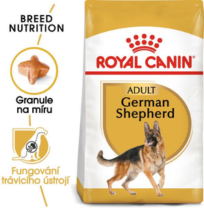 Royal Canin Breed Německý Ovčák 11kg – Kompletní krmivo pro německé ovčáky, podpora zdraví kloubů a trávení, balení 11kg.