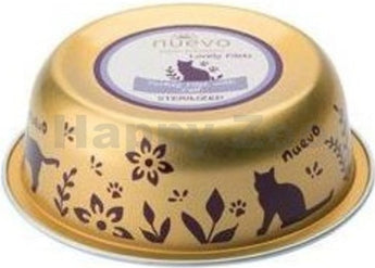 Nuevo Paštika Cat Sterilised krůta a telecí 85 g – Paštika pro sterilizované kočky s krůtím a telecím masem, balení 85 g.