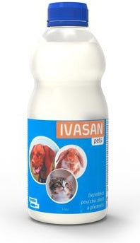 Ivasan pets 1l - Dezinfekční prostředek pro péči o zvířata. Balení 1 l.