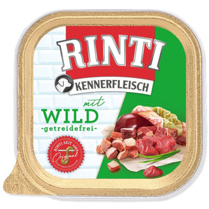 Rinti Dog Kennerfleisch vanička zvěřina 300g - Vanička s zvěřinou pro psí stravu.