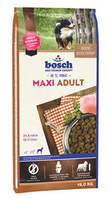 Bosch Dog Adult Maxi, 15 kg, krmivo pro psy velkých plemen.