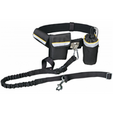 Pás Hands Free 1-1,35m/25mm + vodítko 60-120cm - Pás pro psa s vodítkem, ideální pro pohodlné venčení hands-free při procházkách.