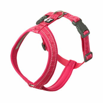 Postroj Hurtta Casual červený 60cm - Komfortní postroj pro psy, ideální pro aktivní procházky a outdoorové aktivity.