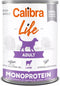 Calibra Dog Life konz. Adult Lamb 400g – Konzerva pro dospělé psy s jehněčím, balení 400 g.