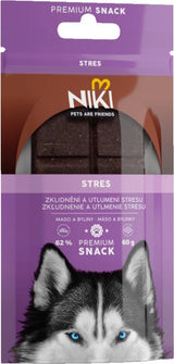 Zdravá svačinka NIKI SNACK Stres 60g pro uvolnění a pohodu.