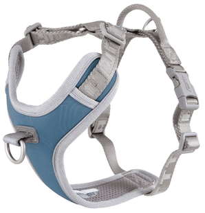 Postroj Hurtta Venture No-Pull borůvkový 35-40cm - Postroj pro psy s funkcí proti tahání, ideální pro lepší kontrolu během procházek.