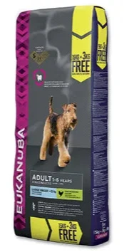 Eukanuba Dog Adult Large 18kg BONUS – Krmivo pro dospělé psy velkých plemen, bonusové balení 18kg