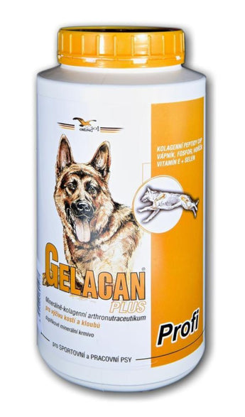 Gelacan Plus Profi, 500 g, podpora zdravých kloubů psů.