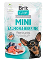 Brit Care Dog Mini Salmon&Herring steril fillets 85g