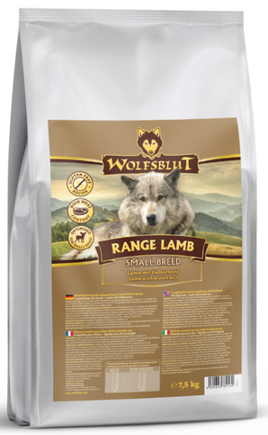 Granule Wolfsblut Dog Small Breed Range Lamb s jehněčím masem pro malé psy, 7,5 kg.