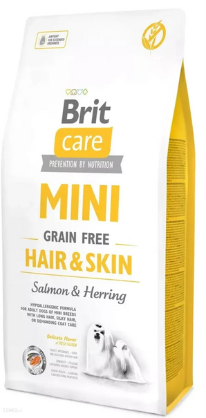 Brit Care Dog Mini Grain Free Hair & Skin 7kg