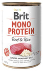 Brit Dog konz Mono Protein Beef & Brown Rice 400g