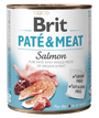 Brit Dog konz Paté & Meat Salmon 800g