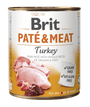 Brit Dog konz Paté & Meat Turkey 800g
