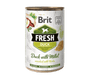 Brit Fresh Dog konz Duck with Millet 400g