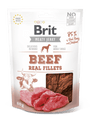 Brit Jerky Beef Fillets 80g