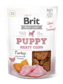 Brit Jerky Puppy Turkey Meaty Coins 80g