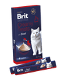 Brit Premium Cat by Nature Creamy Treats Beef 6x15g
