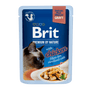 Brit Premium Cat D Fillets Gravy Chick Sterilised 85g