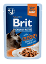 Brit Premium Cat D Fillets in Gravy with Turkey 85g