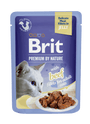 Brit Premium Cat D Fillets in Jelly with Beef 85g