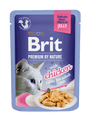 Brit Premium Cat D Fillets in Jelly with Chicken 85g