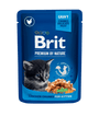 Brit Premium Cat kapsa Chicken Chunks for Kitten 100g