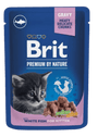 Brit Premium Cat kapsa White Fish for Kitten 100g