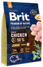 Brit Premium Dog by Nature Junior M 3kg