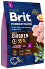 Brit Premium Dog by Nature Junior S 3kg