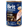 Brit Premium Dog by Nature  konz Fish & Fish Skin 400g
