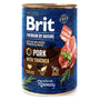 Brit Premium Dog by Nature  konz Pork & Trachea 400g